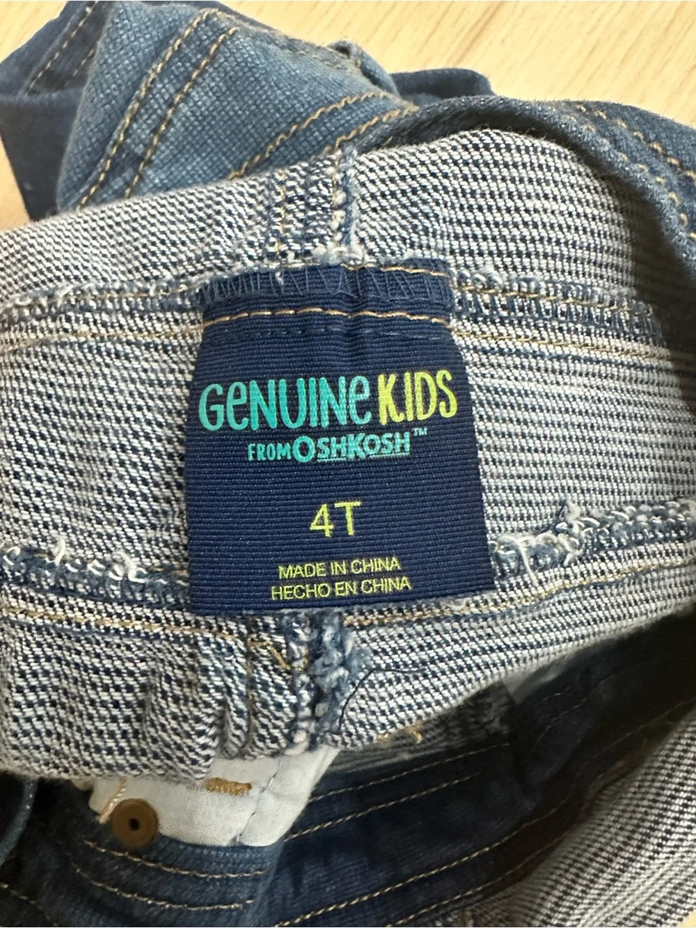 OshKosh B'gosh Blue Denim Kids Overalls